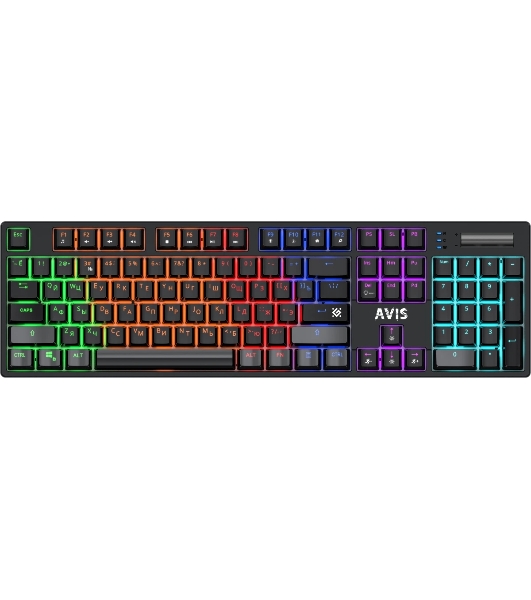 Клавиатура Defender Avis GK-312 проводная, USB Type-A, чёрный