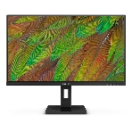 Монитор 27' Philips 27B1U3900/00 IPS 3840x2160, 60 Гц, 4 мс, 16:9, 350 кд/м², HDMI 2.0, DP 1.4, USB-C (90 Вт), USB Hub (3x USB 3.2), 3.5 Jack, Ethernet, HDR10, Adaptive-Sync, динамики (2x2 Вт), черный, фото 1