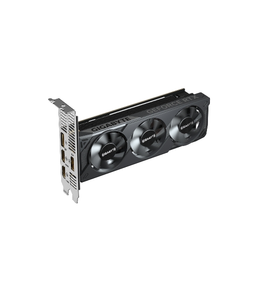 Видеокарта Gigabyte GeForce RTX5050 OC Low Profile, NVIDIA RTX 5050, 8 ГБ GDDR6, 128 бит, PCI-e 5.0, 2xHDMI, 2xDP, 2587 МГц
