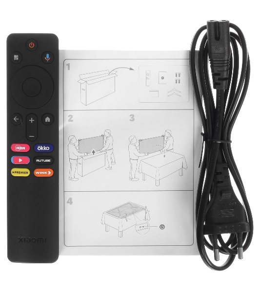Телевизор Xiaomi TV A 43 2026 L43MB-AURU черный DLED UHD 60Hz Smart TV