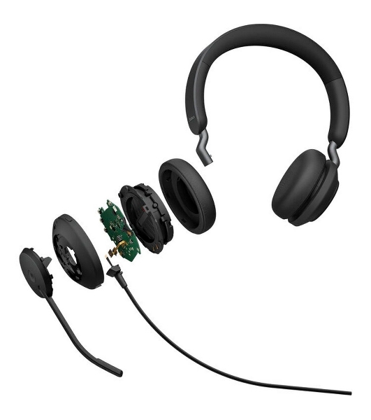 Гарнитура Jabra Evolve2 40 SE чёрный, проводная