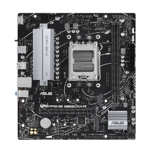 Материнская плата ASUS PRIME B650M-R, Socket AM5, AMD B650, 2xDDR5, 4xSATA, 2xM.2, 1xPCIe 4.0 x16, 1xPCIe x1, 1xHDMI, 1x 2.5Gb LAN, 2xUSB-A 3.2 Gen 1, 4xUSB-A 2.0, 3x3.5 мм, 7.1, mATX