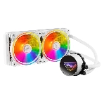 Система жидкостного охлаждения XPG Levante X 240, белый 120мм алюминий+медь 2000rpm 18.17db 4-pin 250W, фото 1