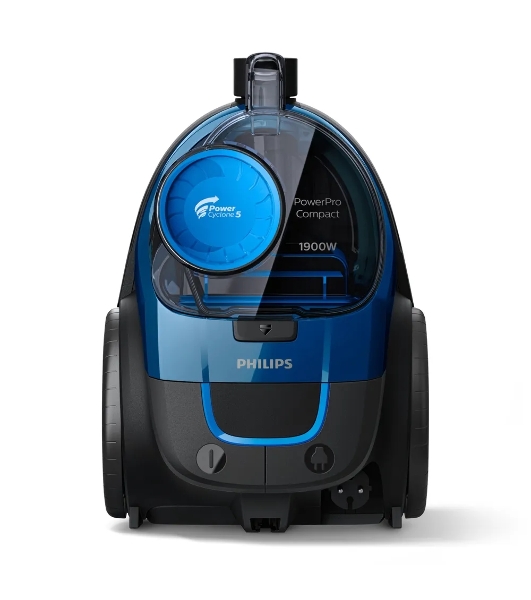 Пылесос Philips FC9352/01 синий, 370/1900 Вт, уборка сухая, пылесборник контейнер, 1.5 л