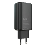 Сетевое зарядное устройство MORE CHOICE (4610196409646) NC79 1USB+2Type-C 3.0A PD 65W быстрая зарядка черный, фото4