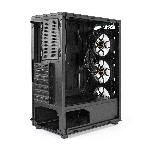 Компьютерный корпус Miditower ExeGate i3 BASE (ATX, без БП, с окном, 1*USB+1*USB 3.0, аудио, 4 вент. 12см с RGb подсветкой), фото5