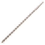Бур по бетону Denzel двойная спираль, Cobalt W-tip, 16x460 мм, SDS PLUS, фото 1
