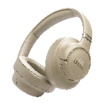 Беспроводные/проводные наушники JBL Tune 780NC бежевый, полноразмерные, Bluetooth + проводной, адаптивное шумоподавление, фото 1