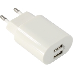 Сетевое зарядное устройство Defender UPC-24 2XUSB 5V/2.1A, фото 1