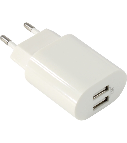 Сетевое зарядное устройство Defender UPC-24 2XUSB 5V/2.1A