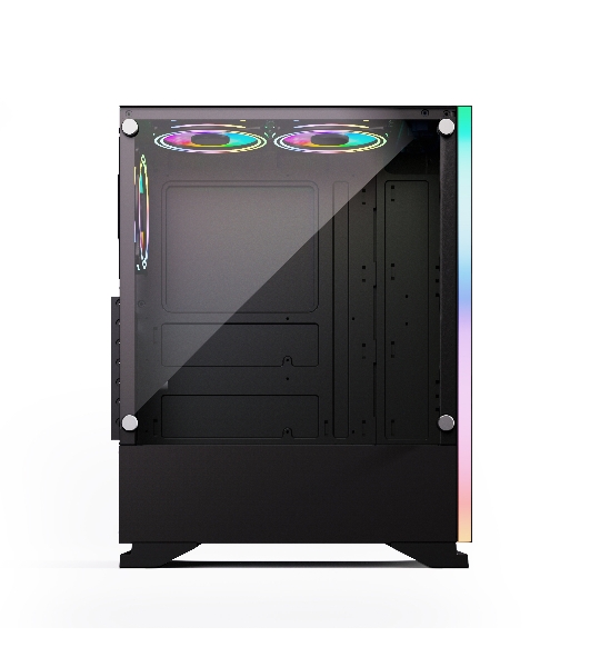 Компьютерный корпус ABR Robin I (1хUSB 3.0, 2хUSB 2.0, HD Audio, 3xRGb Fan, ATX, Micro-ATX)