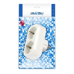 Разветвитель Smartbuy (SBE-16-A02-2z) 2 гнезда белый, фото2