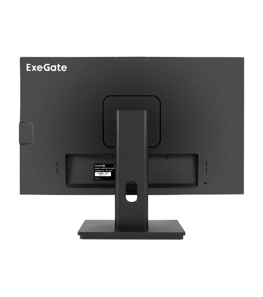 Монитор 23.8' ExeGate SuperView EA2400A IPS 1920x1080, 75 Гц, 5 мс, 16:9, 250 кд/м², HDMI 1.4, VGA, веб-камера (2 Мп), 3.5 мм, черный