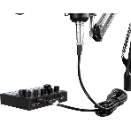 Микрофон проводной Оклик SM-600G 2.5м черный, фото3