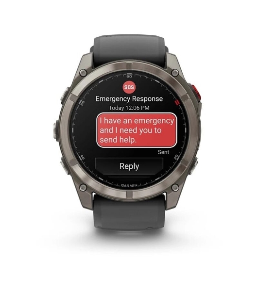 Умные часы Garmin Fenix 8 Pro 51mm AMOLED, 1.4' AMOLED, ANT+, Bluetooth, Wi-Fi, NFC, 10 ATM, серебристый / желтый