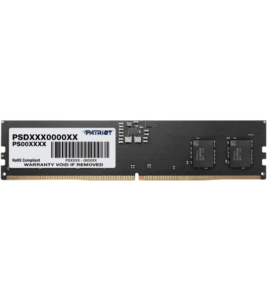Оперативная память Patriot Signature, DDR5, 32Gb (1x32 GB), 5200 MHz, CL42, DIMM