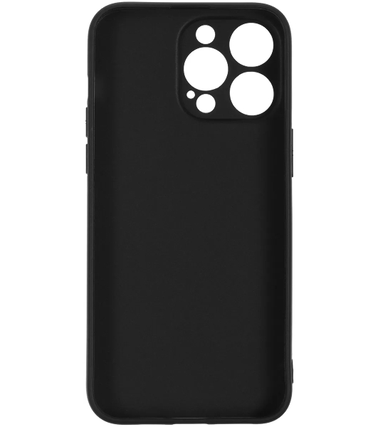 Чехол (клип-кейс) BoraSCO для Apple iPhone 15 Pro Max черный (72415)