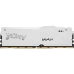 Оперативная память Kingston Fury Beast, DDR5, 32Gb (2x16Gb), 5600MHz, CL40, DIMM, с радиаторами, RGB, белый, фото5