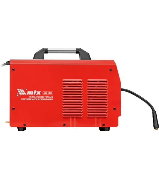 Аппарат инвертор. полуавтомат. cварки MTX MIG-180S, 180A, ПВ 60%, катушка 5 кг