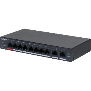 Коммутатор Dahua DH-CS4010-8GT-110, 10×1 Гбит/с, управляемый