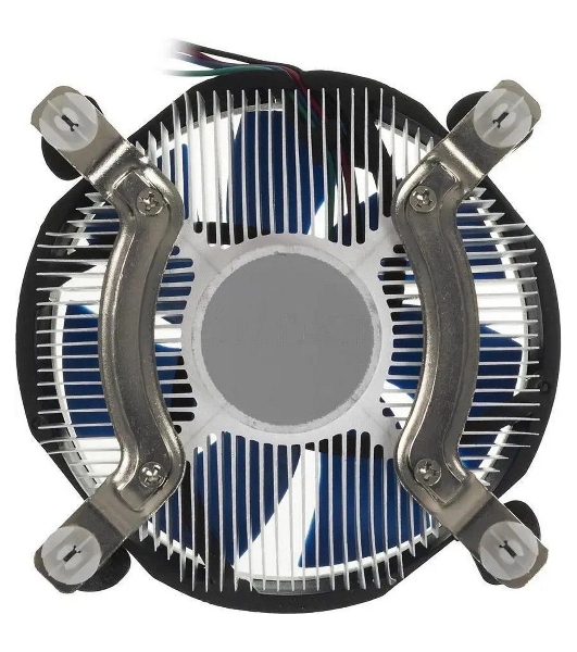 Кулер для процессора DEEPCOOL THETA 21 PWM черный/синий, 92 мм, алюминий, 2400 об/мин, 33.4 дБ, 4 pin, 95 Вт, 60.5 мм