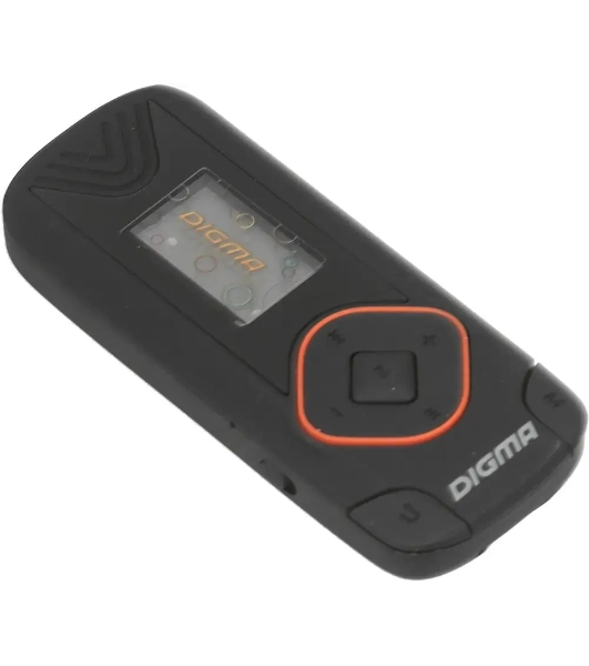 Плеер Flash Digma R3 8Gb черный/0.8'/FM/microSD/microSDHC/clip