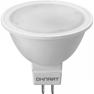 Лампа светодиодная ОНЛАЙТ 71640 OLL-MR16-7-230-3K-GU5.3