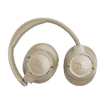 Беспроводные/проводные наушники JBL Tune 780NC бежевый, полноразмерные, Bluetooth + проводной, адаптивное шумоподавление, фото3