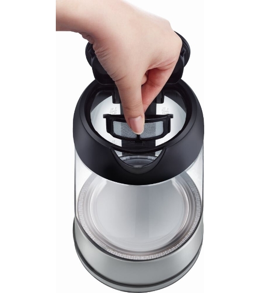 Электрочайник Tefal KI750D30 серебристый, 1.7 л, 2400 Вт, скрытый нагревательный элемент