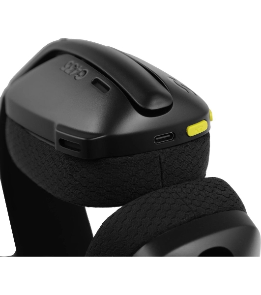 Гарнитура Logitech G435 чёрный/жёлтый, беспроводная, Bluetooth/USB, до 18 ч