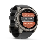 Умные часы Garmin Fenix 8 Pro 51mm AMOLED, 1.4' AMOLED, ANT+, Bluetooth, Wi-Fi, NFC, 10 ATM, серебристый / желтый, фото3