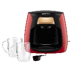 Кофеварка капельная Sencor SCE 2101RD красный, исп. кофе - молотый, 0.3 л. 500 Вт., фото2