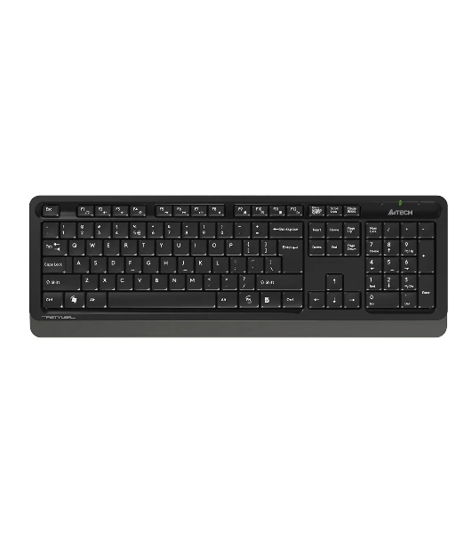 Комплект клавиатура+мышь A4Tech FStyler FG1010S беспроводной, USB, 2000 DPI, чёрный/серый