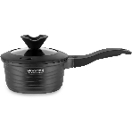 Ковш Rondell Walzer RDA-764, 1.3л, 16см, с крышкой, черный, фото 1