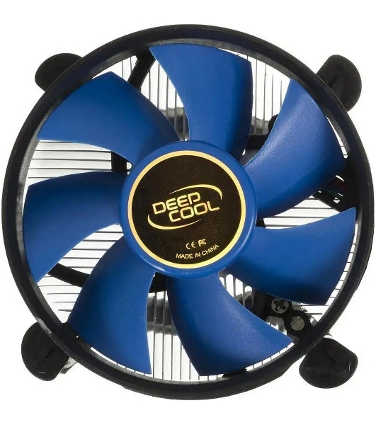 Кулер для процессора DEEPCOOL THETA 21 PWM черный/синий, 92 мм, алюминий, 2400 об/мин, 33.4 дБ, 4 pin, 95 Вт, 60.5 мм
