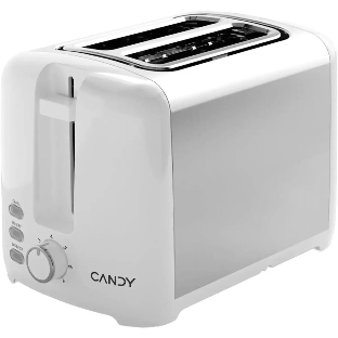 Тостер Candy CT-250 белый, 930 Вт, 2 слота