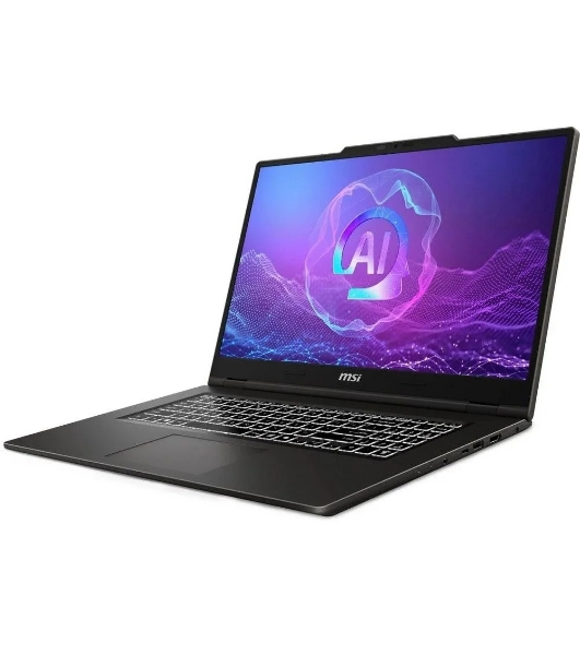 Ноутбук MSI Venture 17 AI A2HMG-014XRU/17.3'/IPS/Intel Core Ultra 5 125H/16Gb/512Gb SSD/Intel Graphics/Windows 11 Pro/серый/2.4kg