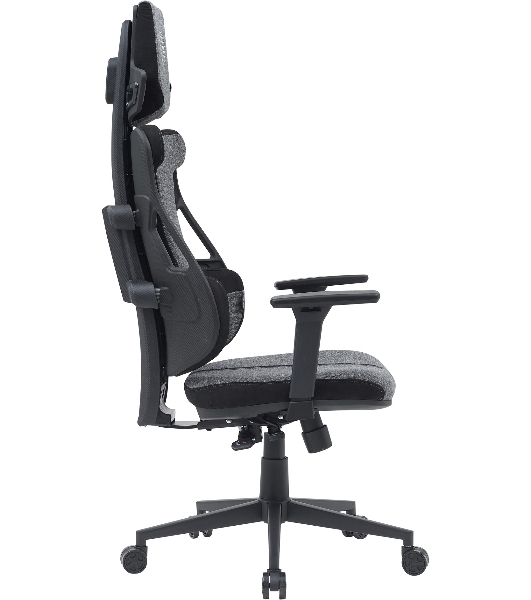 Кресло Cactus CS-CHR-DUO-GYBK серый, экокожа
