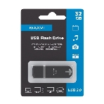 Флешка USB Maxvi P3 black (FD32GBUSB20C10P3), 32Gb, USB 2.0, R/W 15/5, черный, фото3
