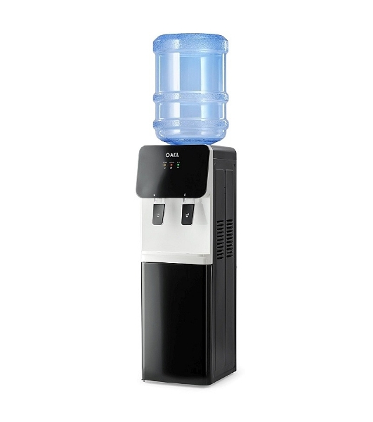 Кулер для воды AEL LD-85C, верхняя загрузка, нагрев 95 °С, охлаждение 8 °С, черный