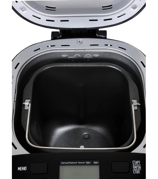 Хлебопечка Hyundai HYBM-P0513 чёрный, 550 Вт, 0.9 кг, 15 программ