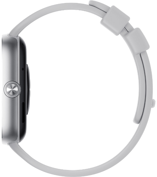 Умные часы Redmi Watch 4, 1.97Э', AMOLED, Bluetooth, NFC, WR50, серебристый / серый