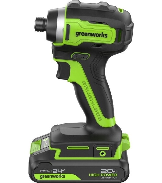 Винтоверт Greenworks ID3170 аккум. патрон:шестигр.1/4' (3804907CUA)