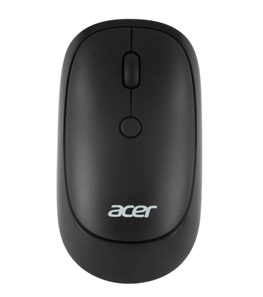 Мышь беспроводная Acer OMR137 черный, 1600 dpi, радиоканал, USB, кнопки - 4