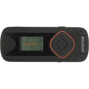 Плеер Flash Digma R3 8Gb черный/0.8'/FM/microSD/microSDHC/clip