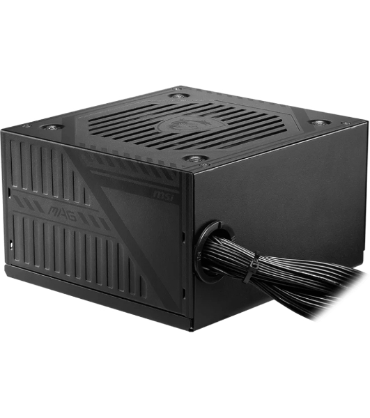 Блок питания MSI MAG A500DN (306-7ZP6A11-809), 500Вт, 80 PLUS Standard, 120мм, черный