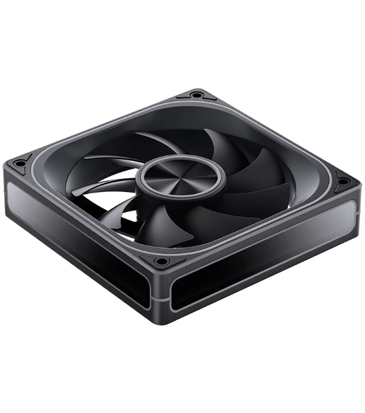 Кулер для корпуса JONSBO ZA-120BR Reverse (120x120x28мм, 4-pin PWM, ARGb, 62.4CFM, 37.3dBA, 2400RPM, черный)