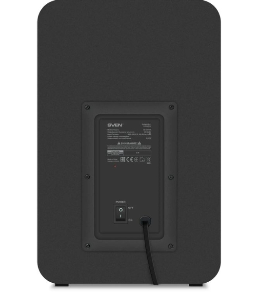 Саундбар SVEN SB-2150A черный (2 x 40W, Bluetooth сабвуфер 100W, пульт ДУ, LED-дисплей, HDMI, USB)