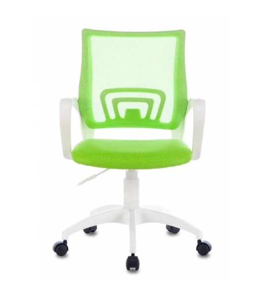 Кресло Бюрократ CH-W695NLT TW-03A TW-18 салатовый, сетка/ткань, 120 кг, механизм качания
