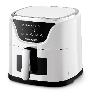 Аэрогриль Brayer BR2036WH белый, 1500 Вт, 5 л, сенсор, 7 программ